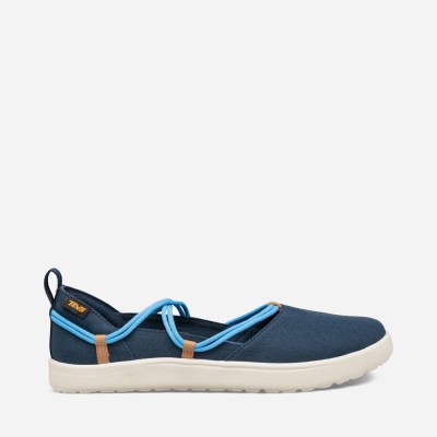 Teva Voya Infinity MJ Women's Black / Blue Sneakers CA87874 Canada Online